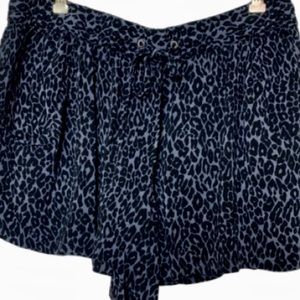 animal print pj shorts French Connection EUC 10